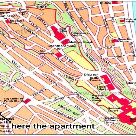 בודפשט Marble Apartment -Near Buda Castle מראה חיצוני תמונה