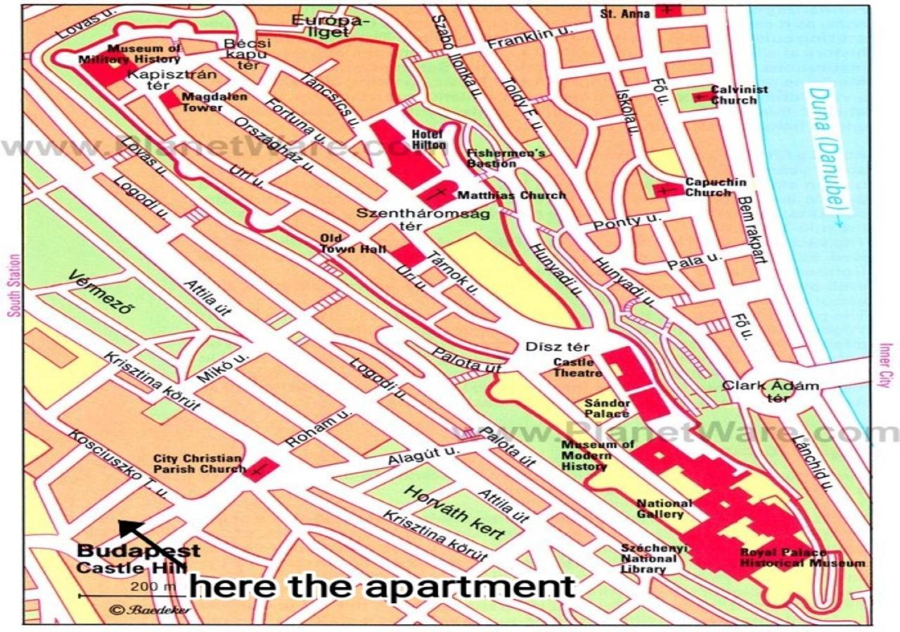 בודפשט Marble Apartment -Near Buda Castle מראה חיצוני תמונה